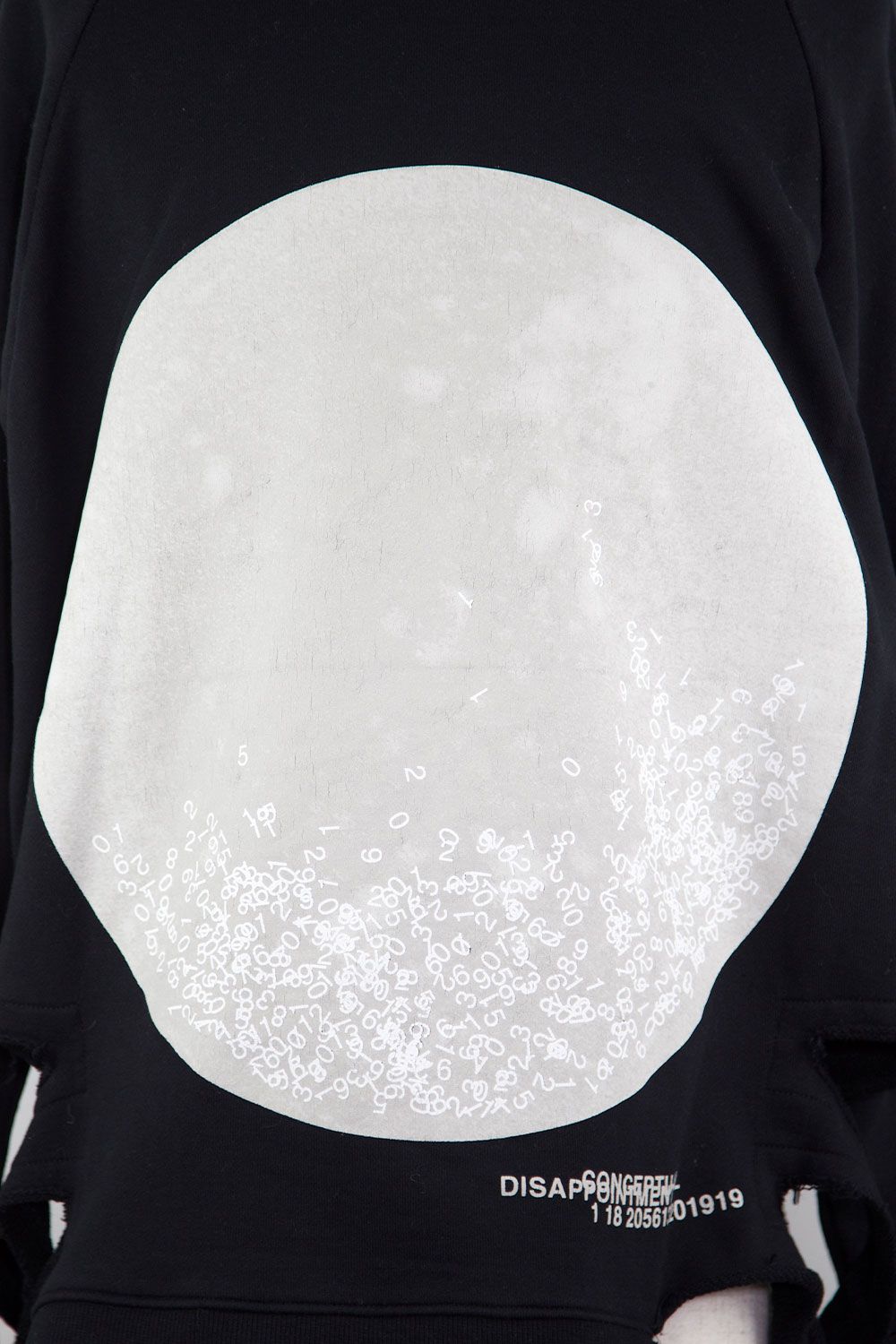 ラグランオーバーサイズトップ / RAGLAN OVER SIZE TOP / ブラック
