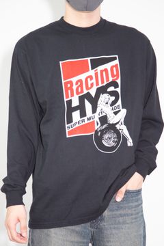 RACING HYS Tシャツ / ブラック