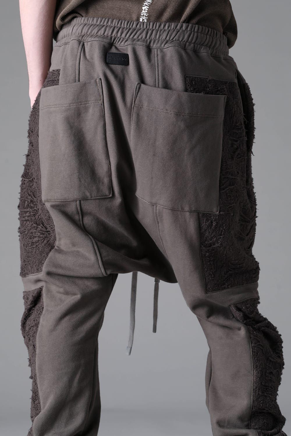Paneled Sarouel Easy Pants