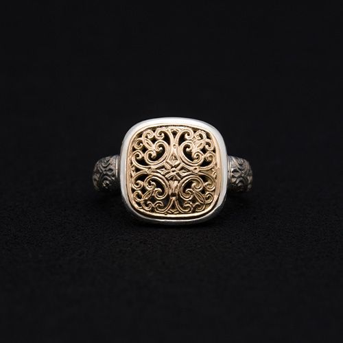 Mediterranean Small Square Ring / GR115