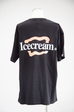 【ICECREAM】ICECREAM T-SHIRT / ブラック