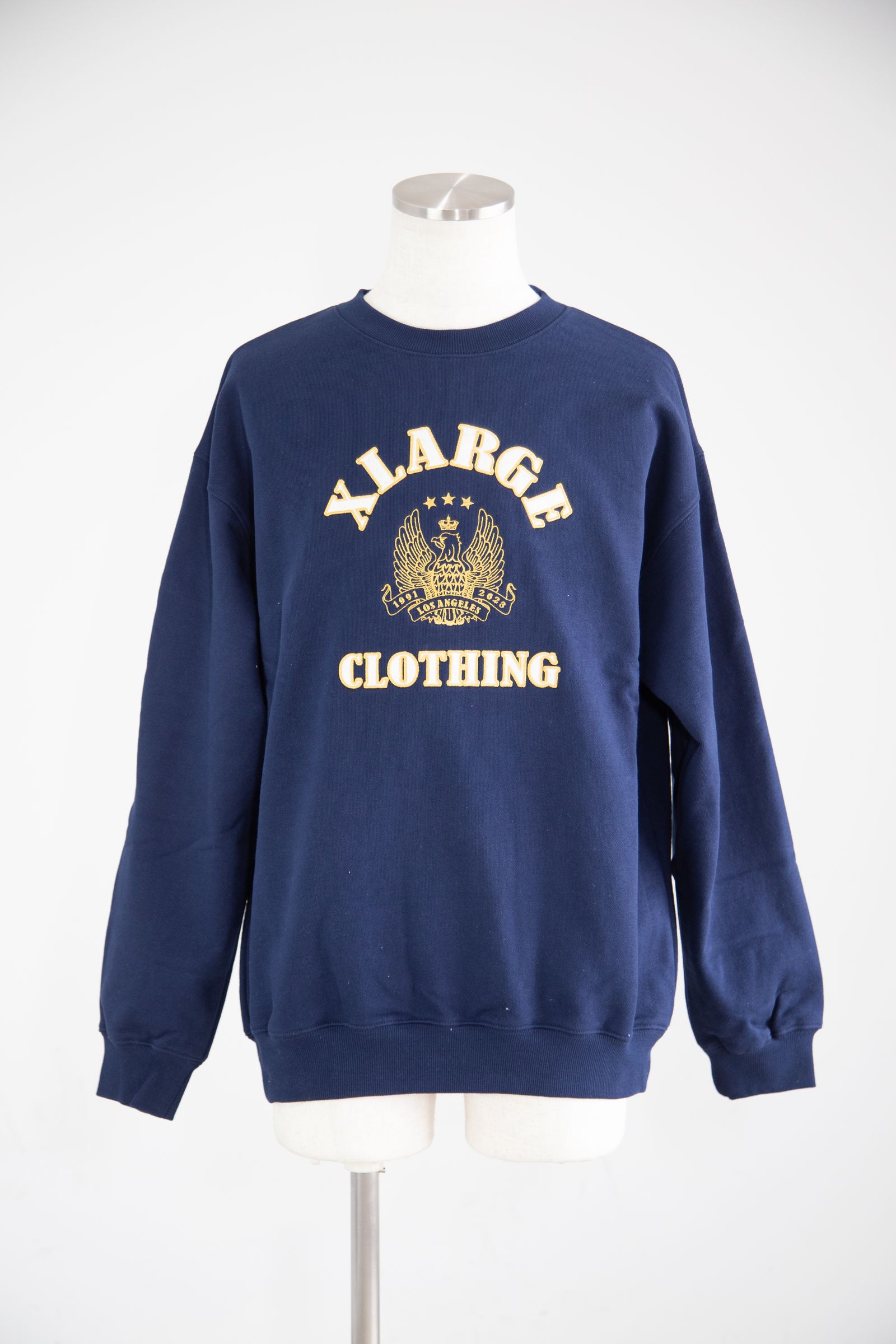 XLARGE - EAGLE EMBLEM CREWNECK SWEAT / ブラック | Tempt