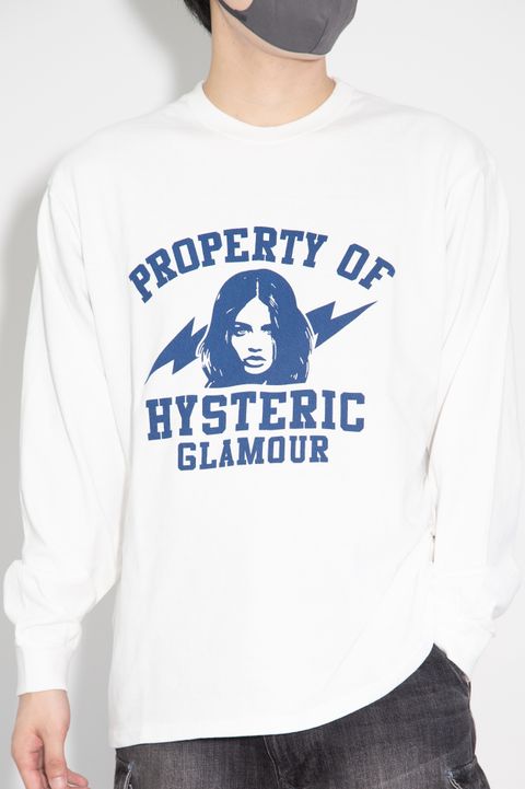 PROPERTY OF HYSTERIC Tシャツ / ホワイト