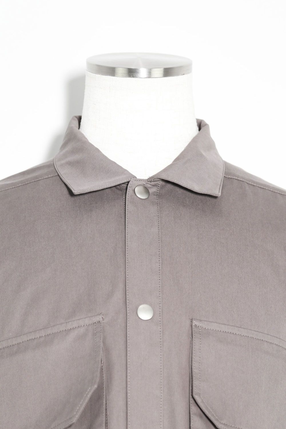 [ラスト1点 サイズ3] バックロングコクーンシャツ / Back Long Shirts Long Sleeve / グレー / ag-7006