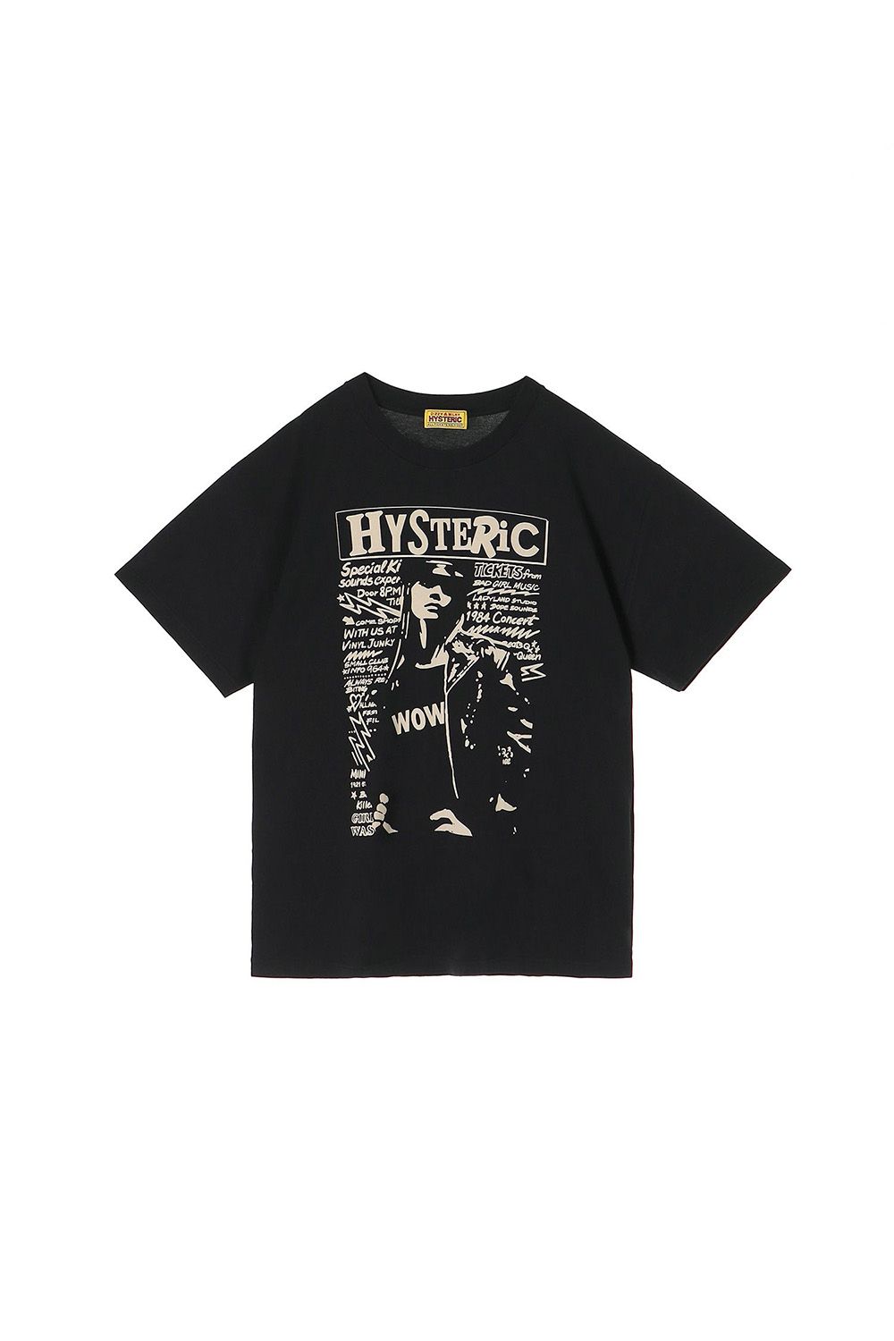 WOW GIRL オーバーサイズTシャツ / ブラック