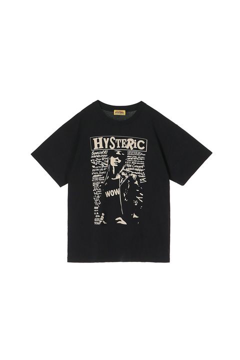 WOW GIRL オーバーサイズTシャツ / ブラック