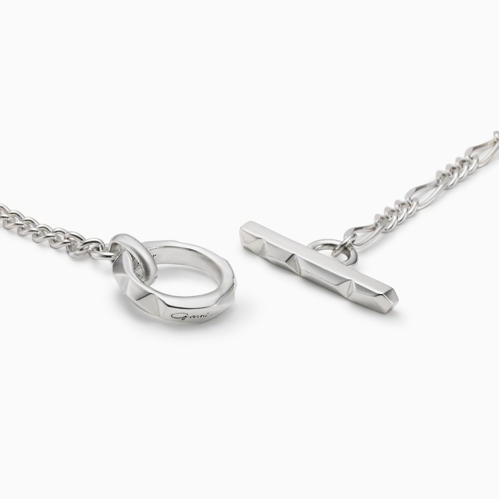 Clash Mix Chain Necklace / ブラック