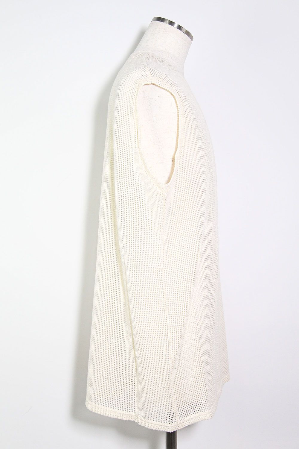 メッシュニットタンクトップ / Mesh Knit Tank Top / アイボリー / ag-11100