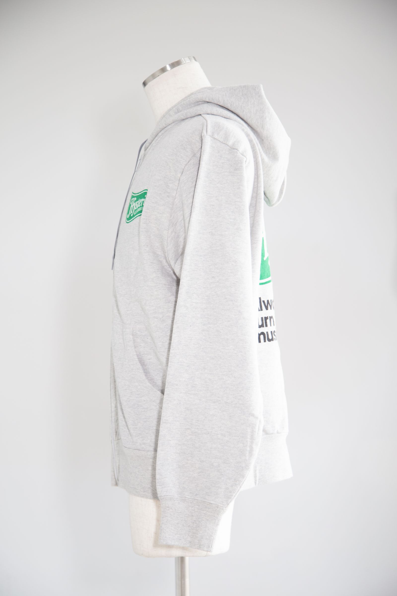 HYSTERIC GLAMOUR - MUSIC UP パーカー / ブラック | Tempt HYSTERIC GLAMOUR - MUSIC UP パーカー / ブラック | Tempt
