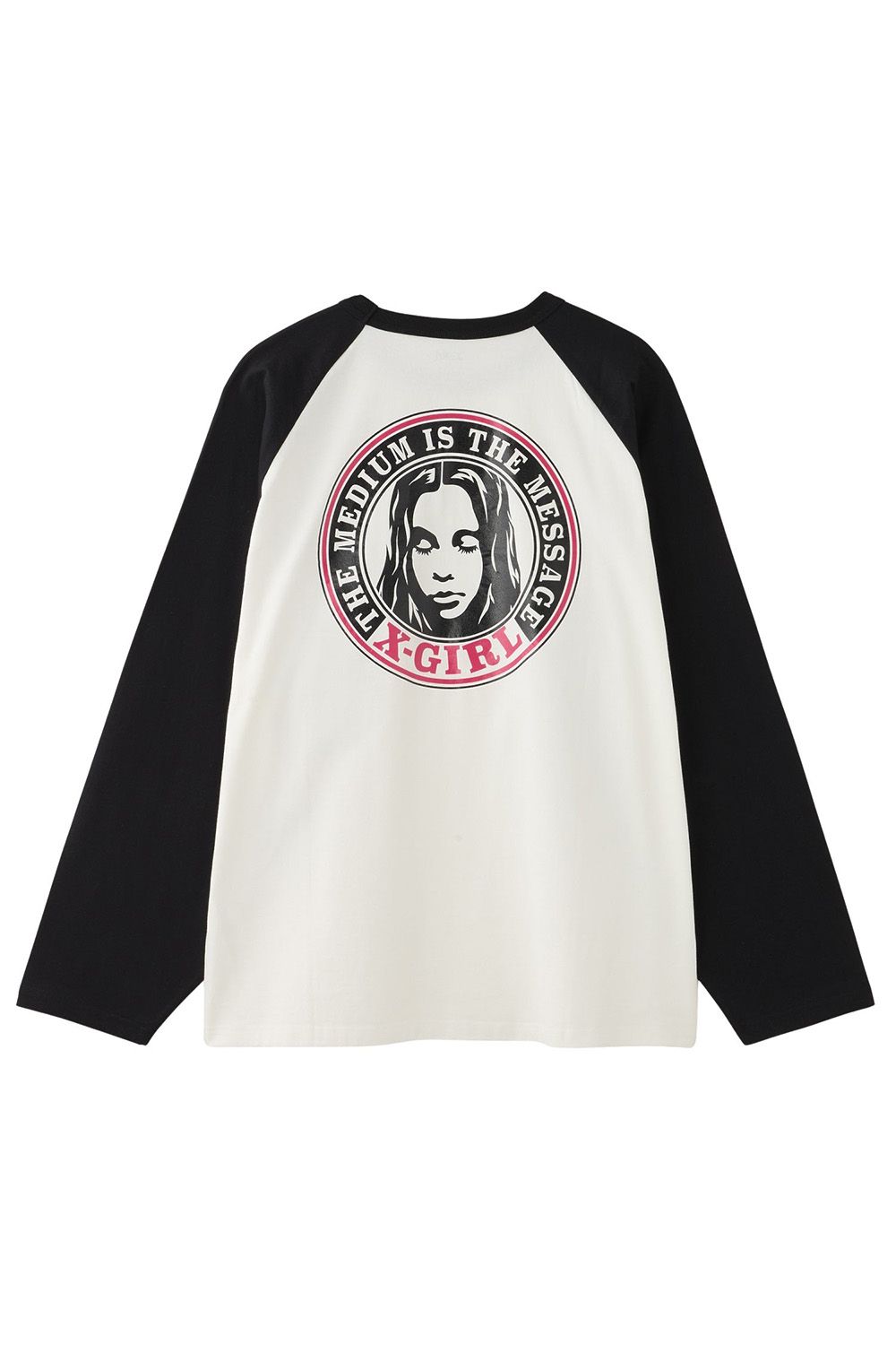 CIRCLE LOGO AND FACE B/B BIG TEE / ホワイト