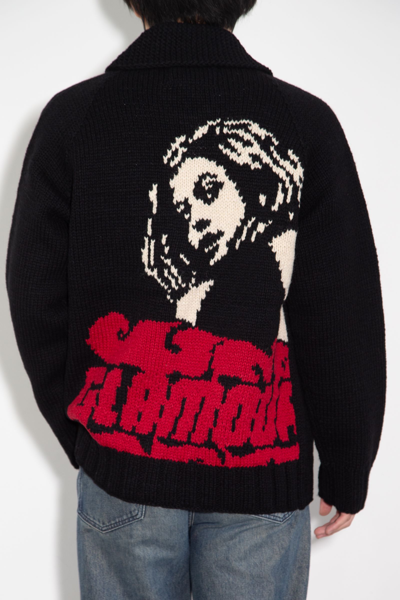 HYSTERIC GLAMOUR - VIXEN GIRL編込 カウチン / ブラック | Tempt