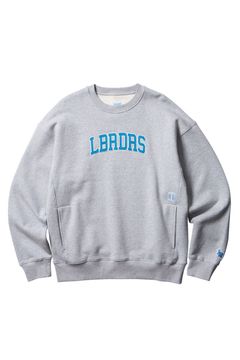 HEAVY WEIGHT LBRDRS CREWNECK / グレー
