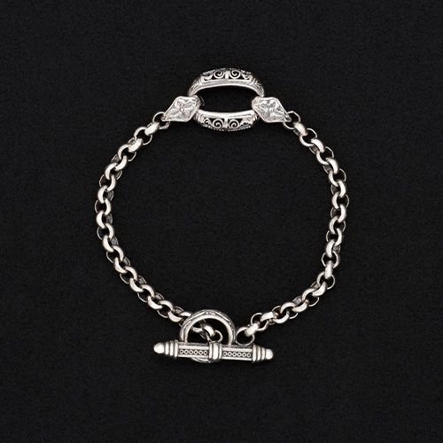 Garden Shadows Medium Link Bracelet / GB020