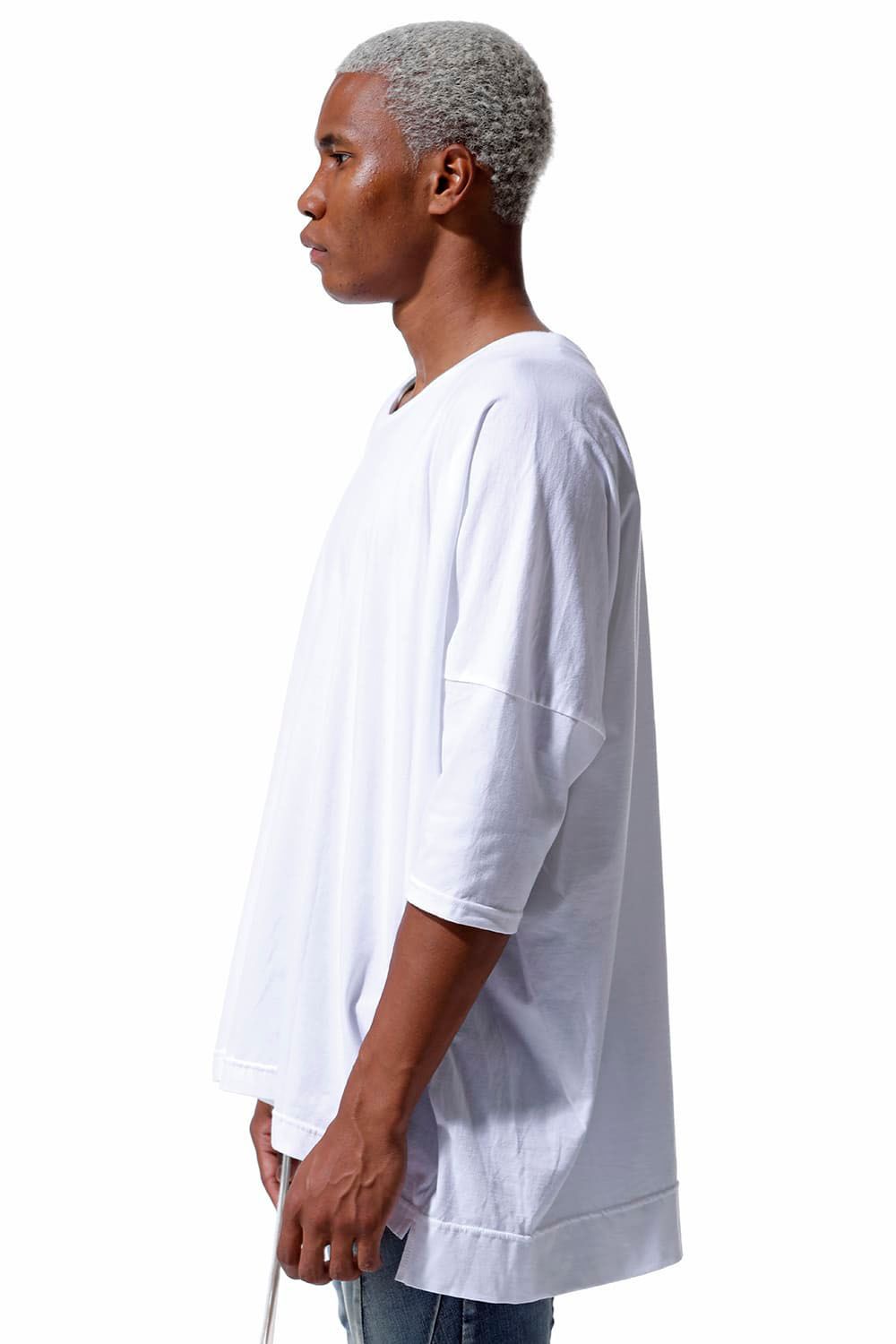 A.F ARTEFACT - OVER SIZED DOLMAN TEE / ホワイト | Tempt
