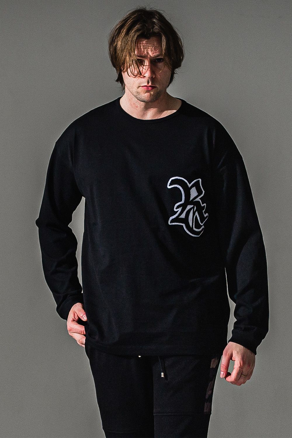 RC over longsleave Tee / ブラック