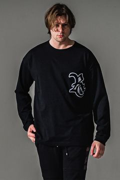 RC over longsleave Tee / ブラック