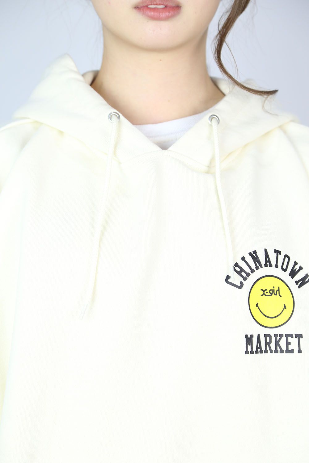 ✨X-girl × CHINATOWN MARKET SWEAT HOODIE