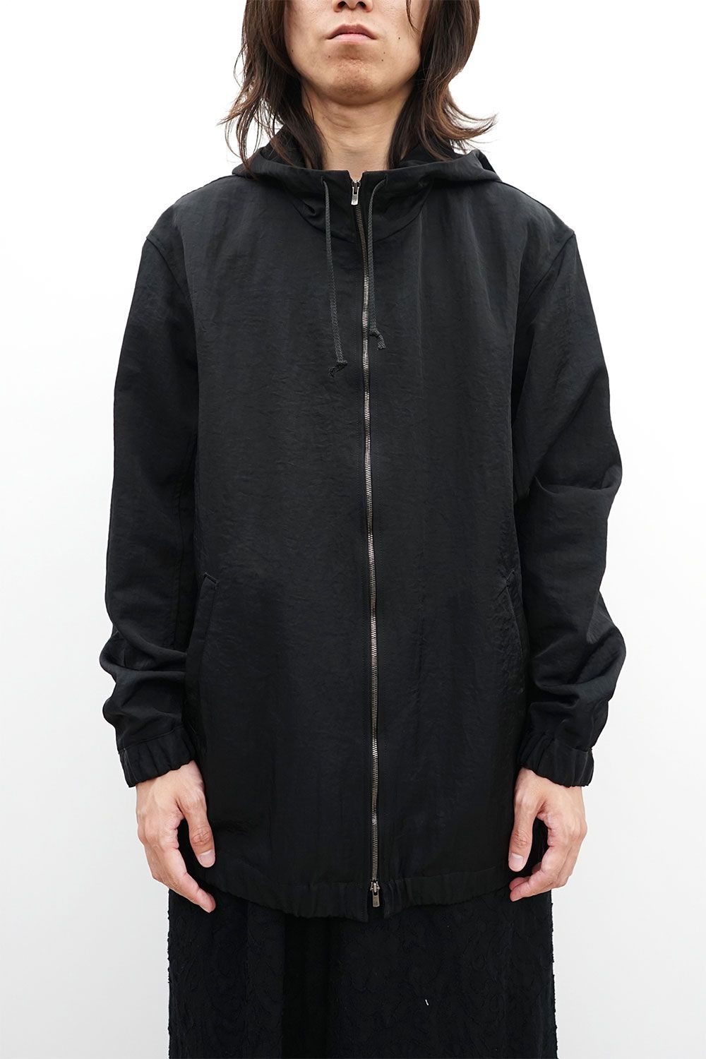 ♡新品未使用♡kujaku♡くじゃく♡セットアップ♡ kujaku - Water-Repellent Nylon Zip-Up Parka / ブラック | Tempt