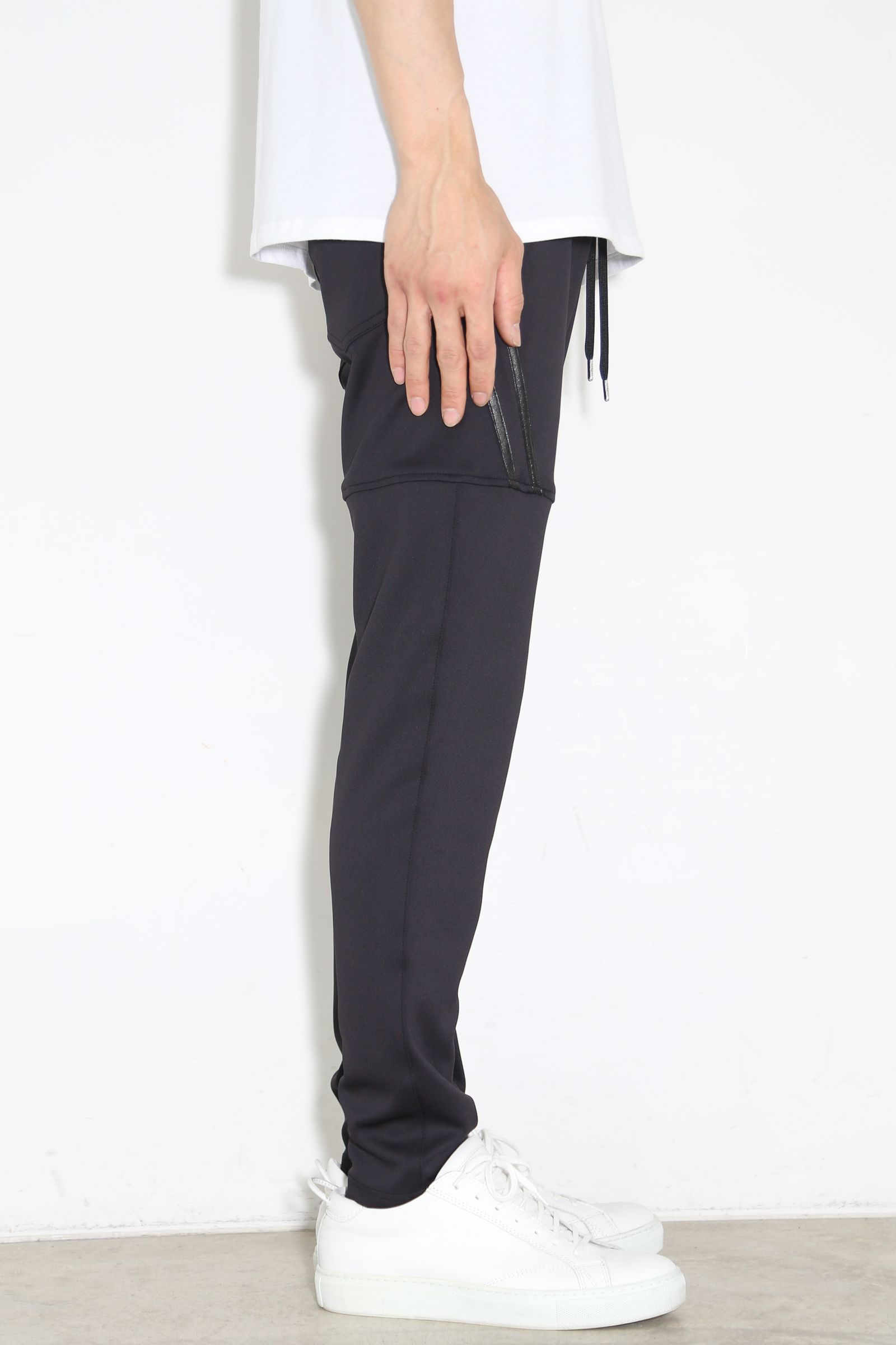 [ラスト1点 サイズ1] TYLER LINE PANTS / ブラック×ブラック