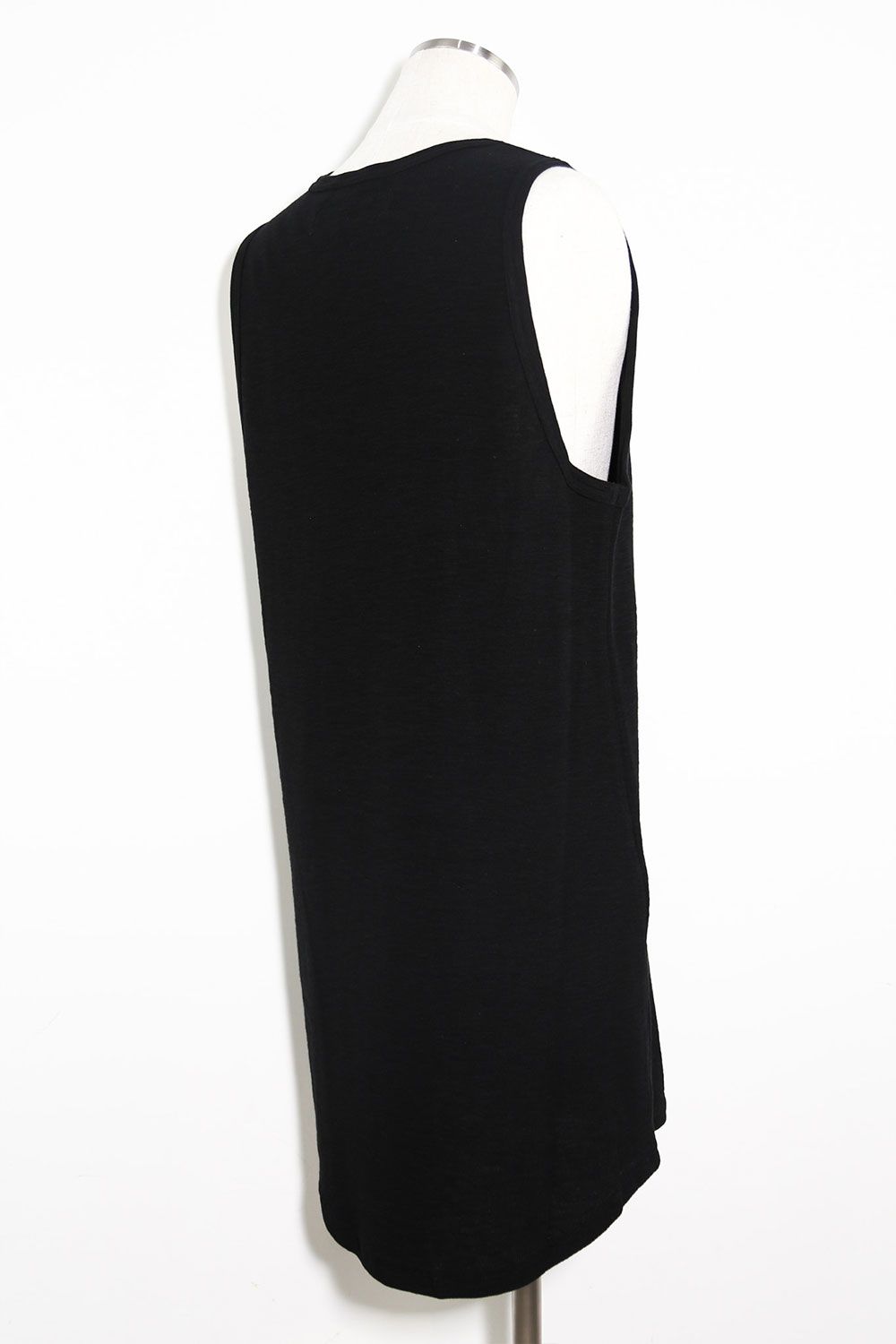 サーフニットロングタンクトップ / Surf Knit Long Tank Top / ブラック / ag-6083-4