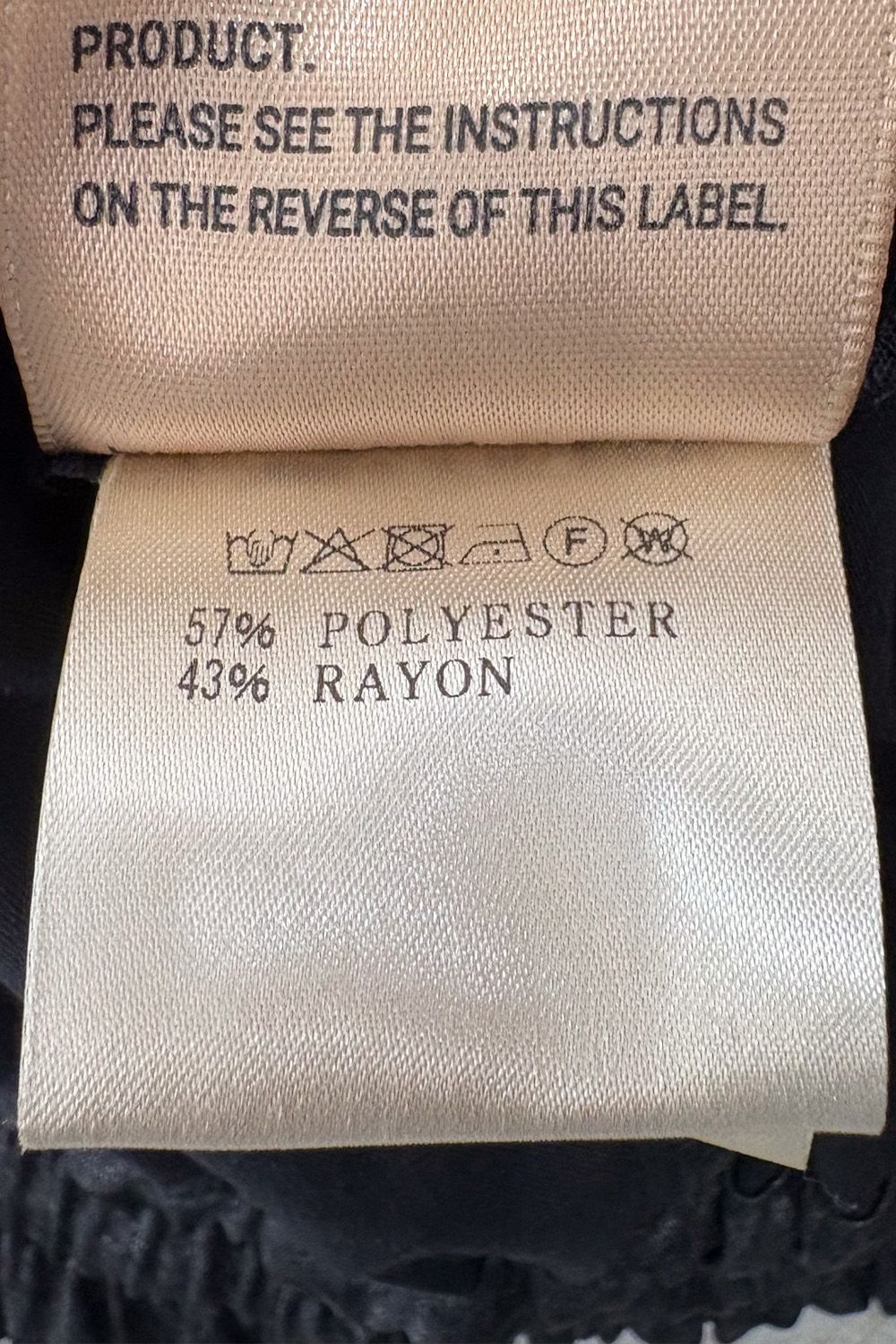 TUCK WIDE / ブラック