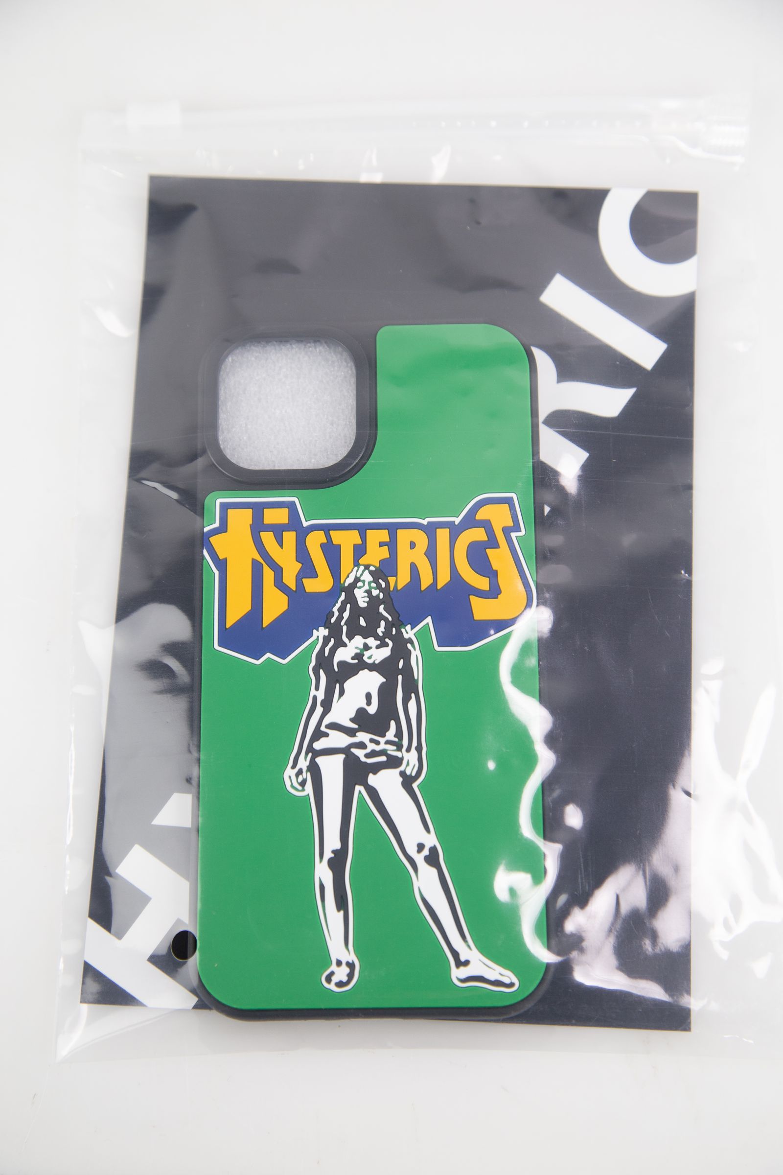 HYSTERIC GLAMOUR - TYPICAL HYSTERIC柄 ラインストーンiPhone