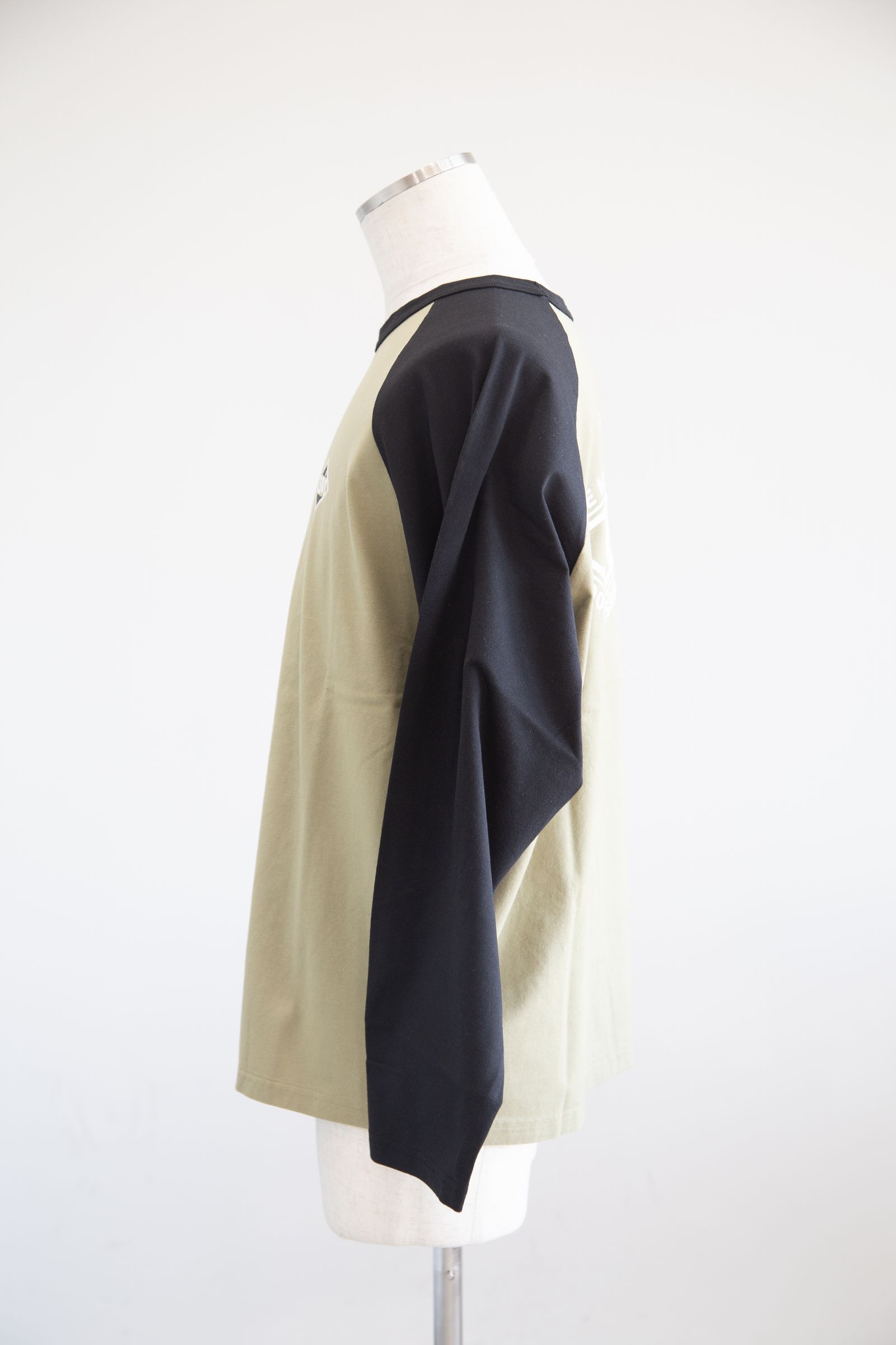 RHOMBUS LOGO B/B BIG TEE / オリーブ