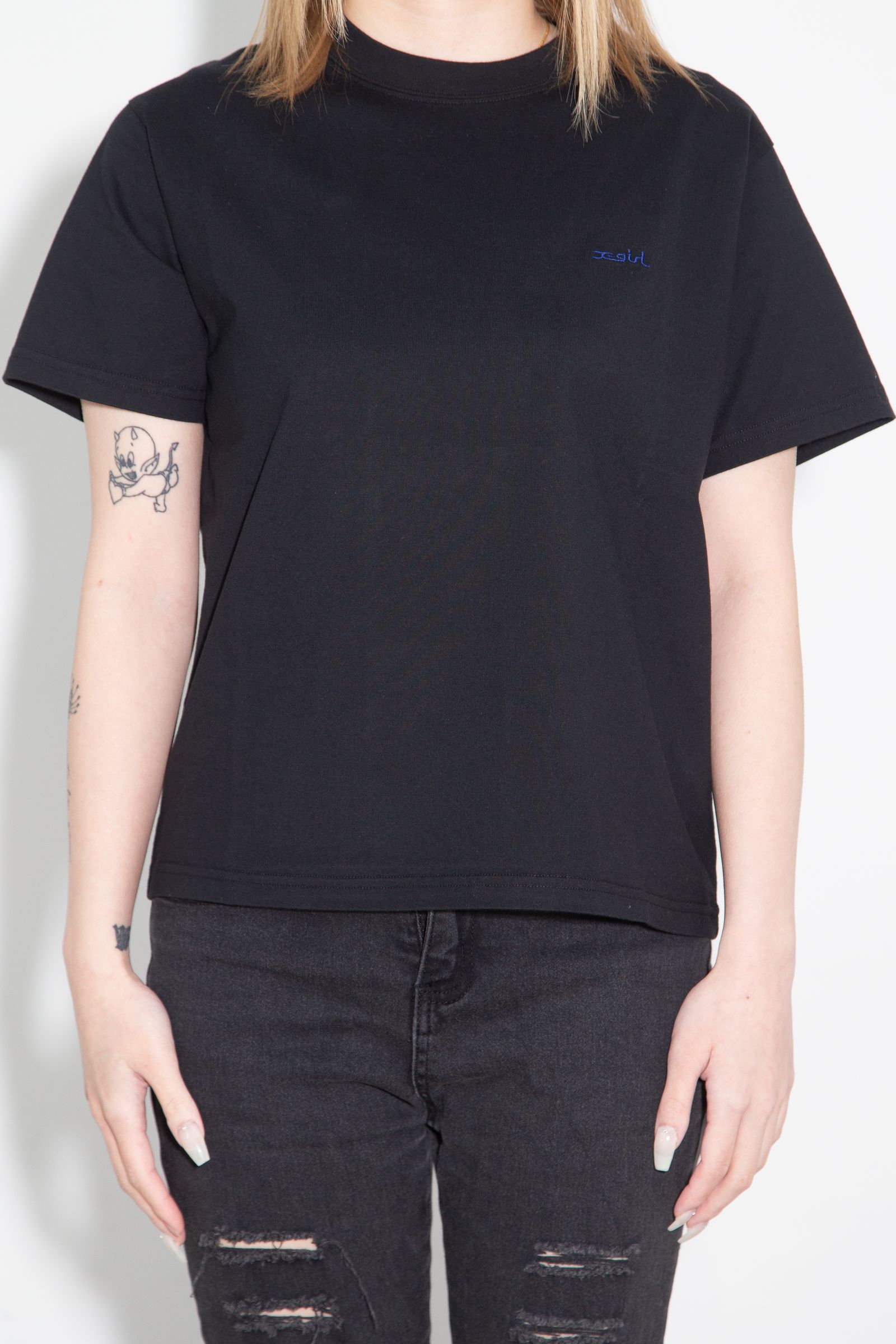 FACE S/S TEE / ブラック