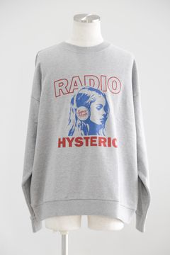 HYSTERIC RADIO オーバーサイズスウェット / グレー