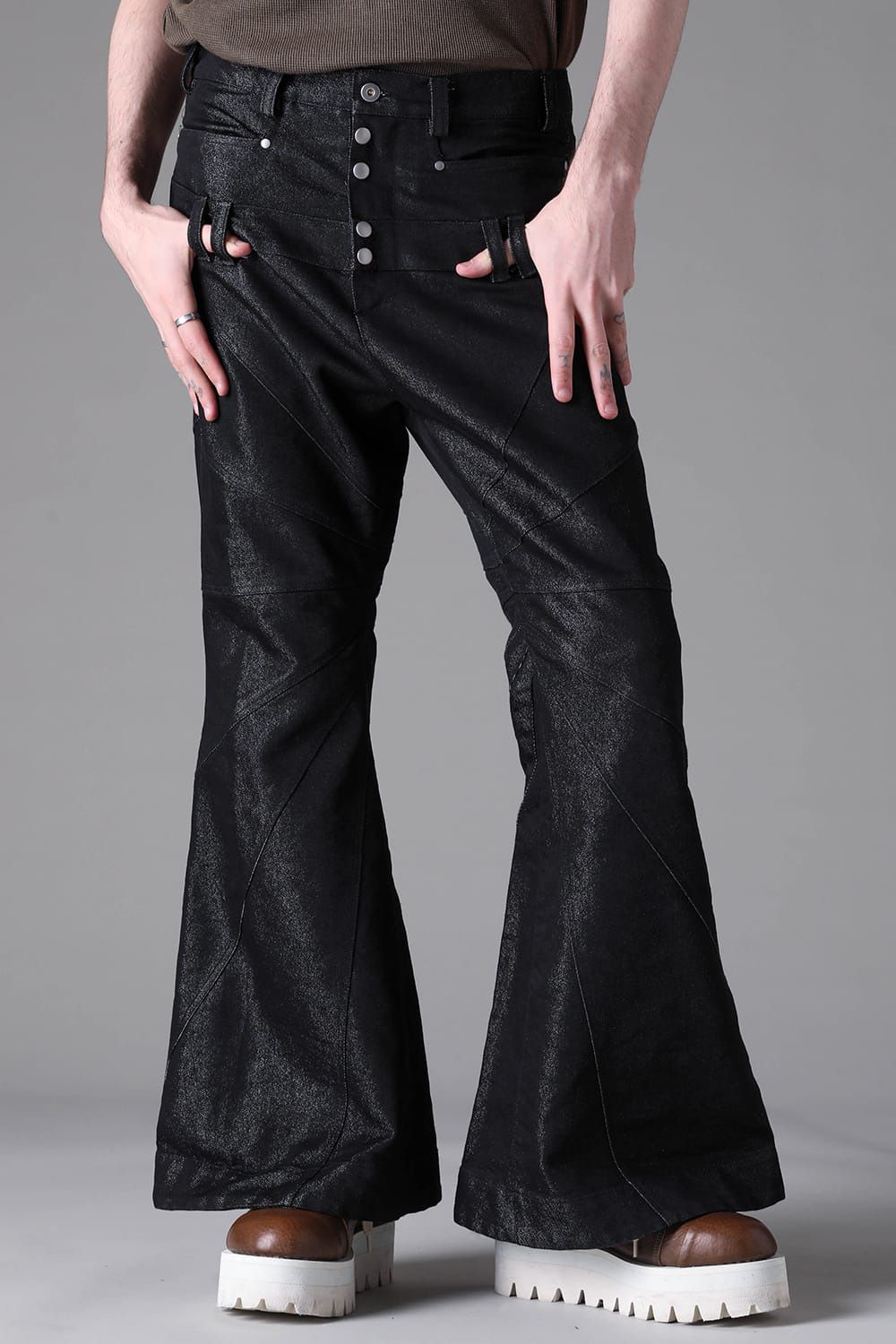 Panelled Flared Pants