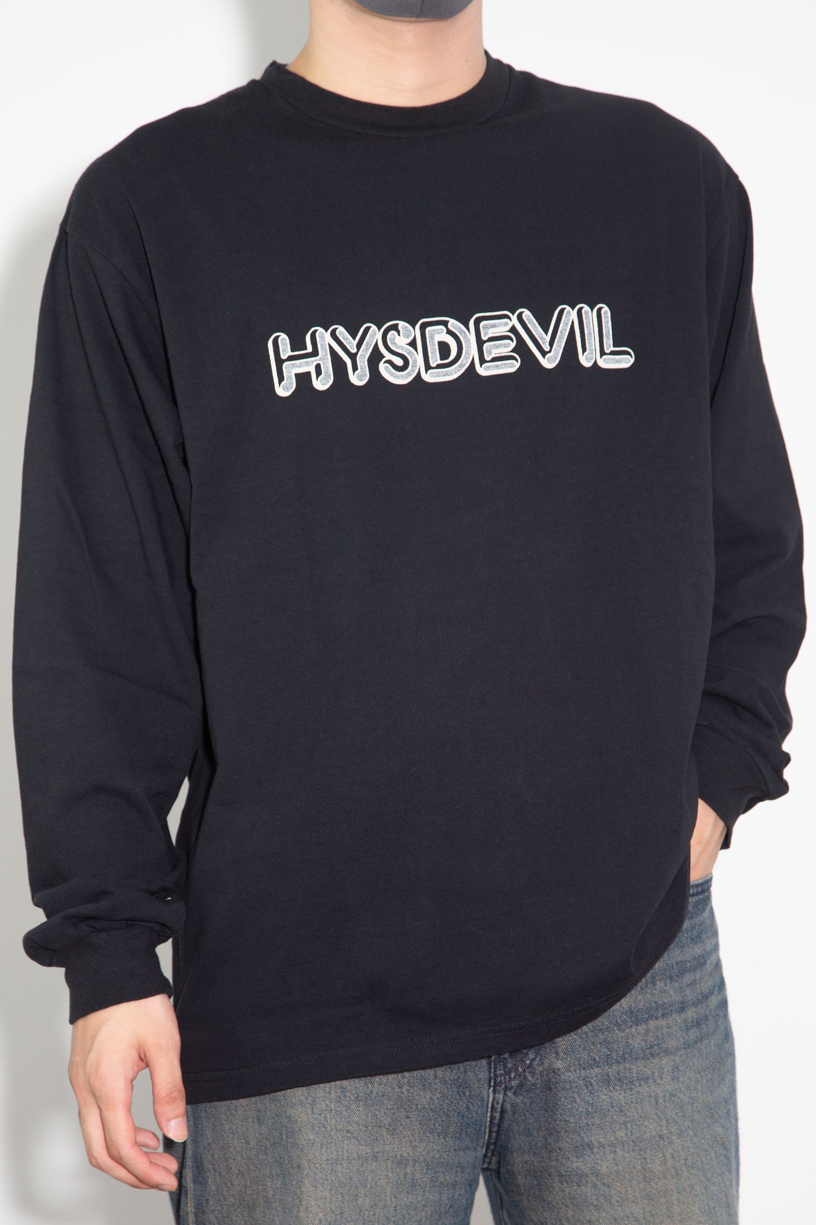 HYSDEVIL RECORDS Tシャツ / ブラック