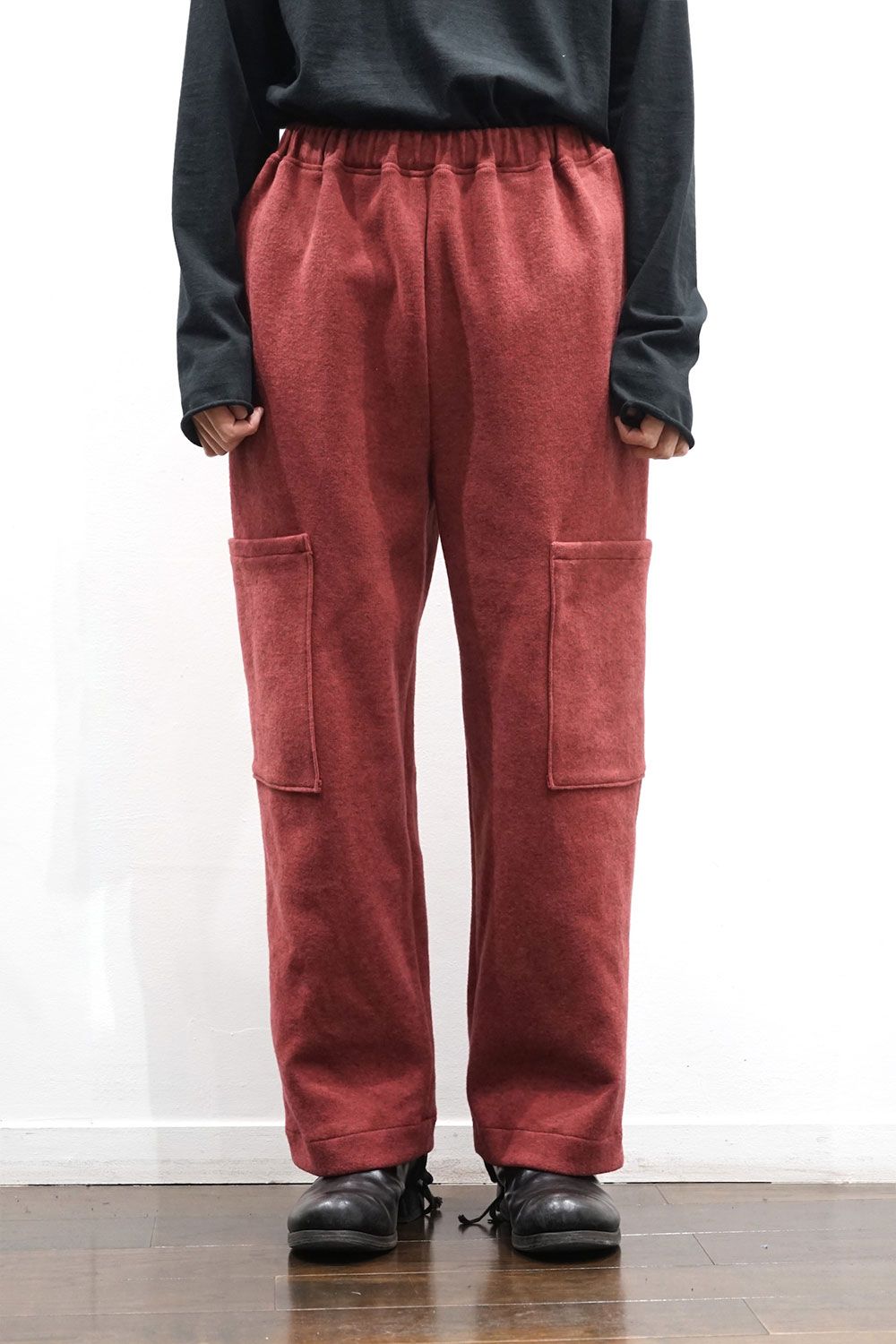 cotton/wool cargo easy pants