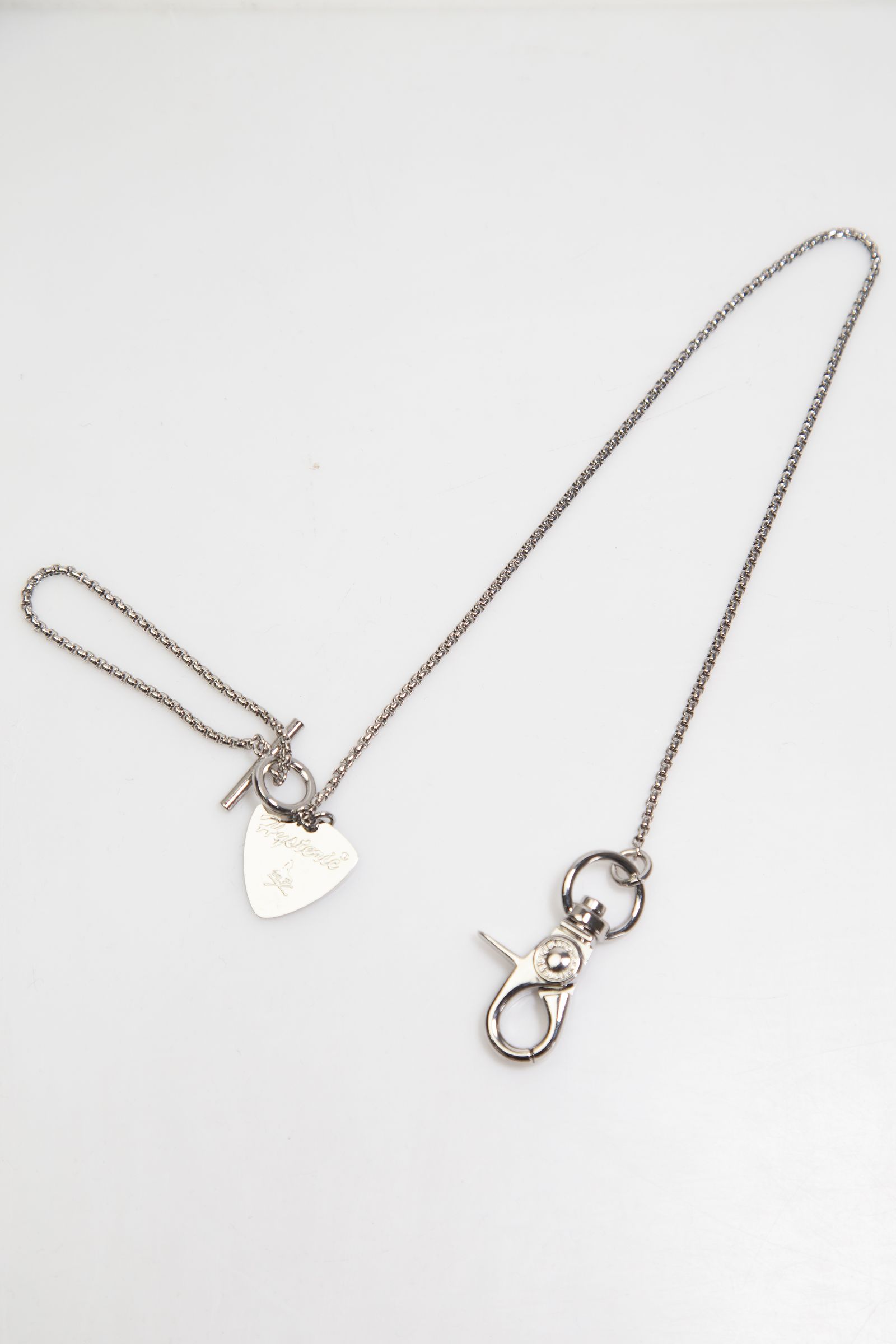 NEEDIS/T-BAR PICK スリムウォレットチェーン / シルバー