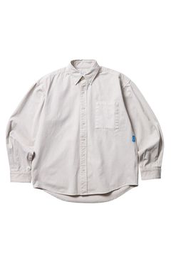 GARMENT DYED OXFORD SHIRT / ホワイト
