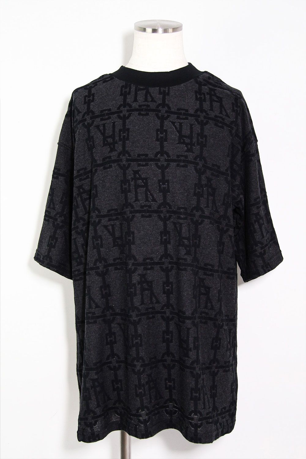 【国内買付】A.F ARTEFACT オーバーサイズ ジャカードTシャツ A.F ARTEFACT - オーバーサイズジャカードTシャツ / Jacgurd