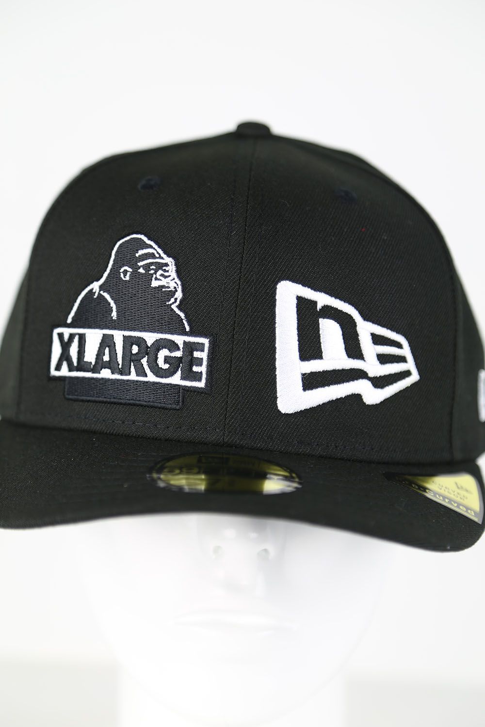 XLARGE - 【XLARGE × NEWERA】MIX LOGO 6PANEL CAP / ブラック | Tempt