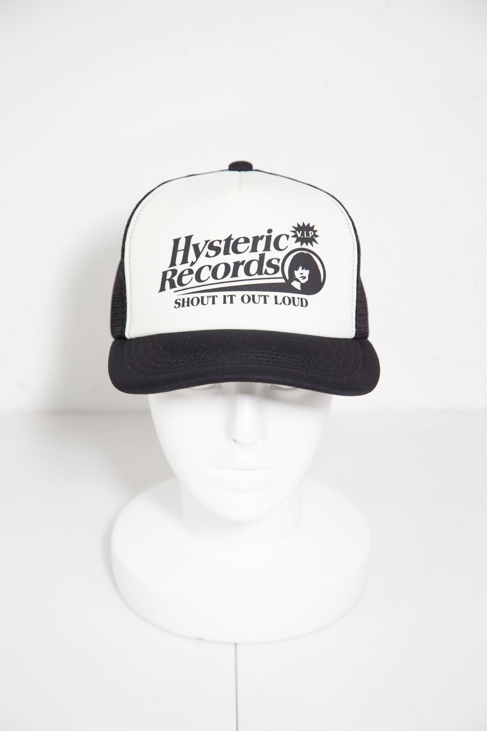 メジャーHYSTERIC RECORDS メッシュキャップ ①