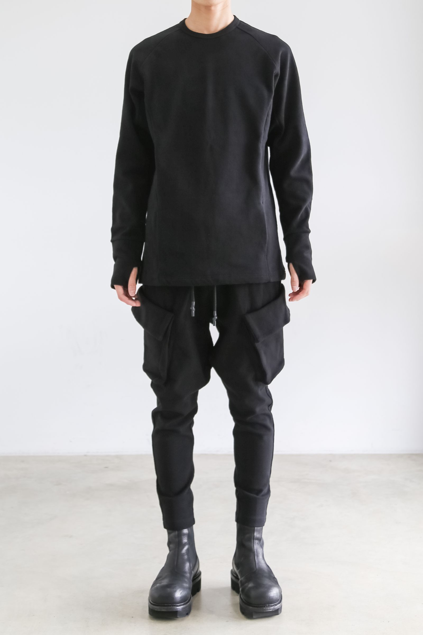 RIPVANWINKLE - BUSH EASY JERSEY / ブラック | Tempt