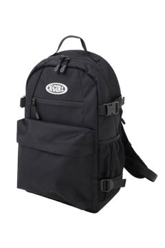 【人気リピート商品】 OVAL LOGO BACKPACK / ブラック