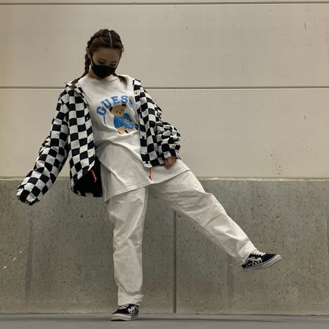 X-girl / white code
