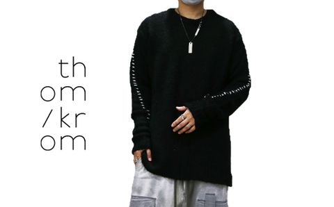 今季イチ押しのニットをご紹介。【thomkrom / トムクロム】