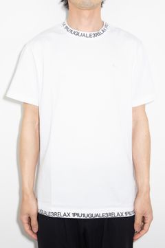 ネックロゴ半袖Tシャツ / ホワイト