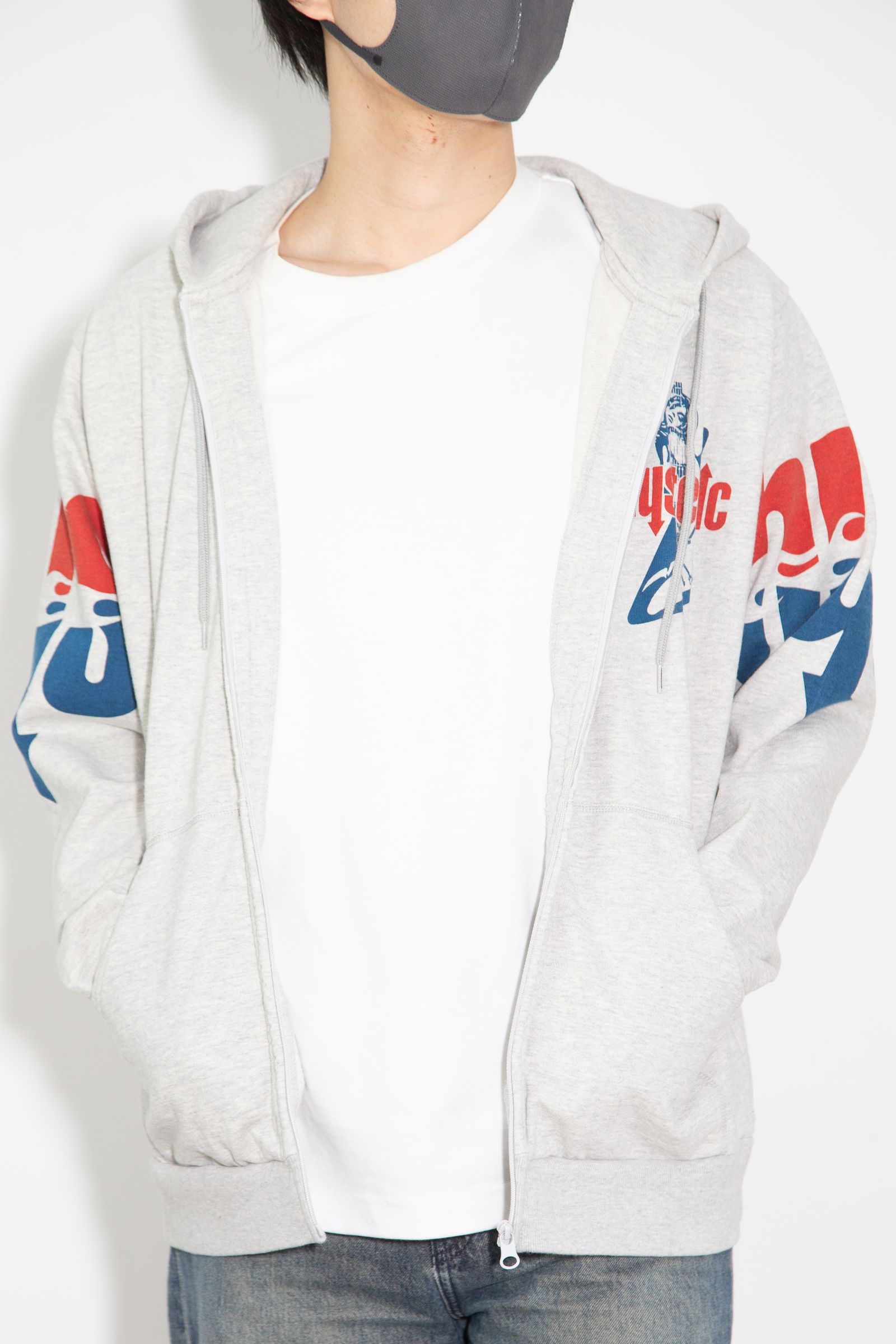 HYS FLARE LOGO パーカー / グレー