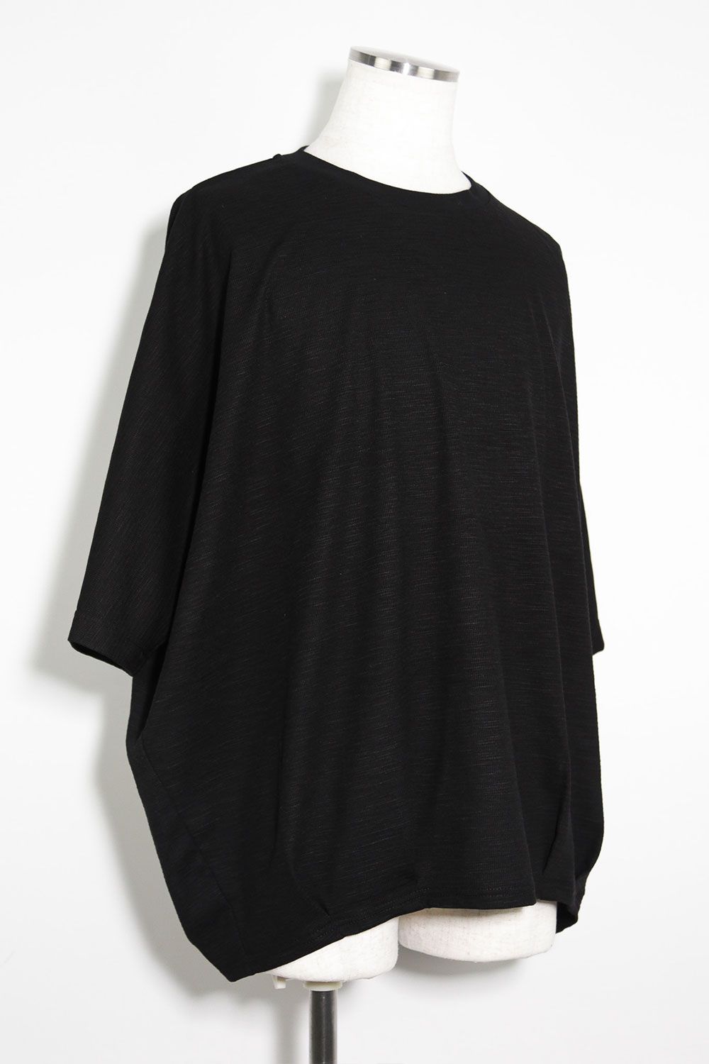 サーフニットタックドルマンTシャツ / Tuck Dolman Tee / ブラック / ag-9078
