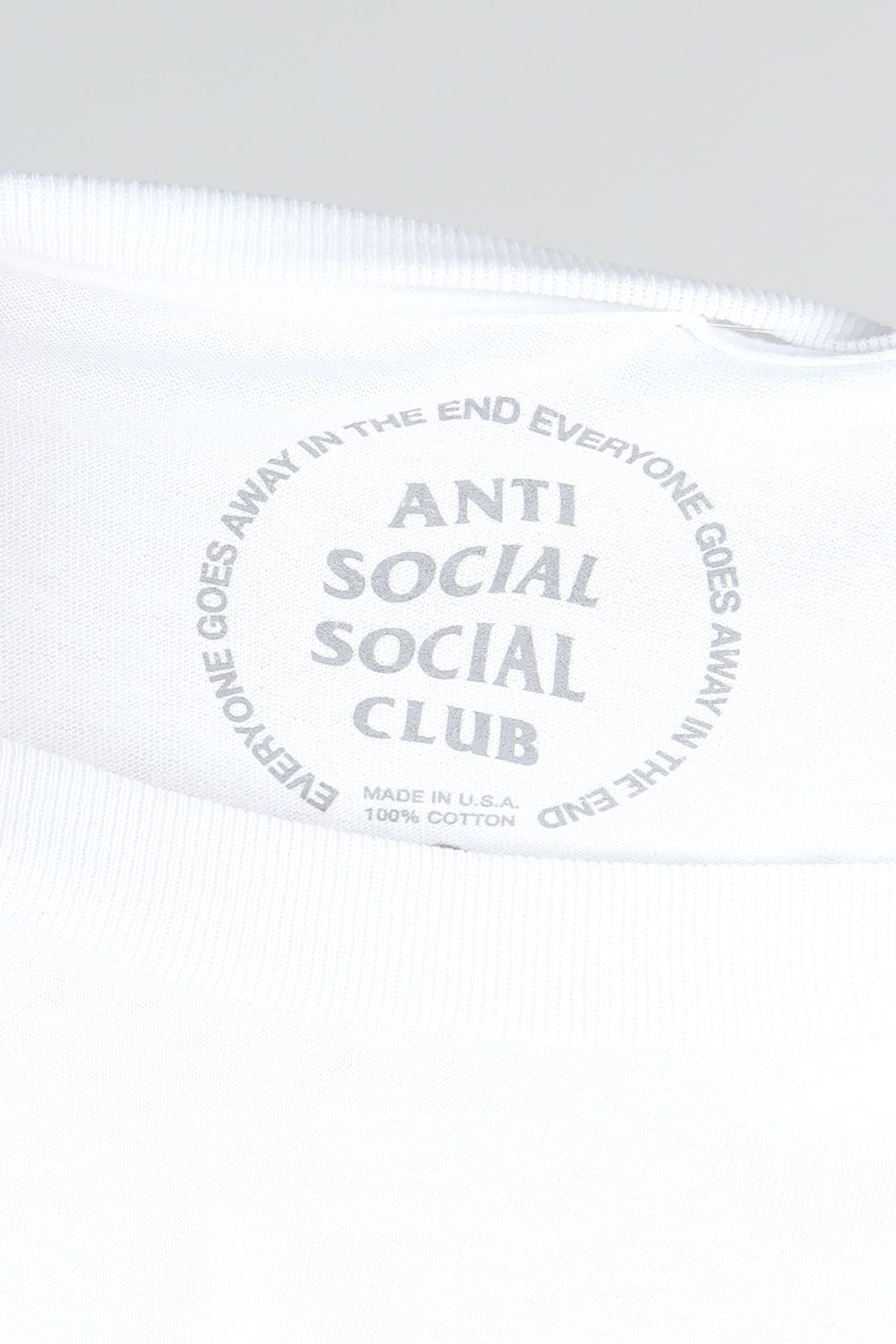 Anti Social Social Club - Cancelled (Again) White Tee / ホワイト