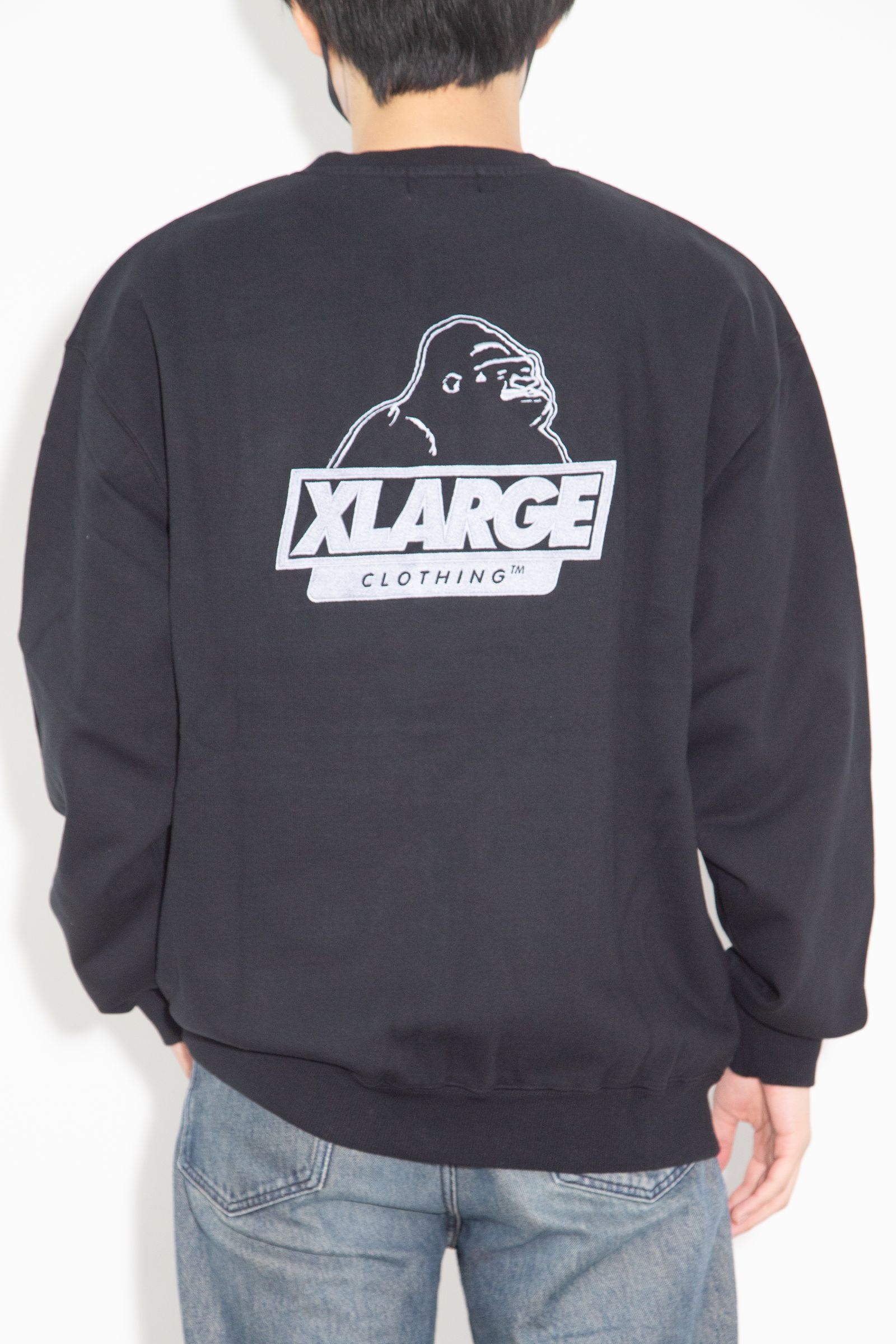 SLANTED OG CREWNECK SWEATSHIRT / ブラック