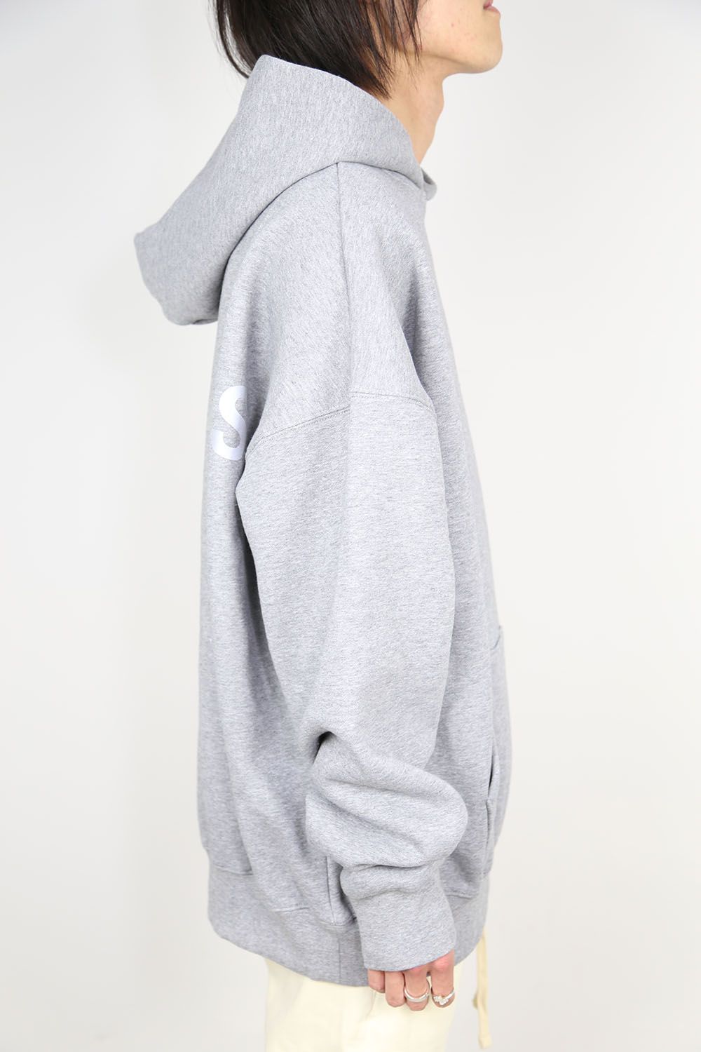 PULLOVER HOODIE REFLECTOR / スノーグレー