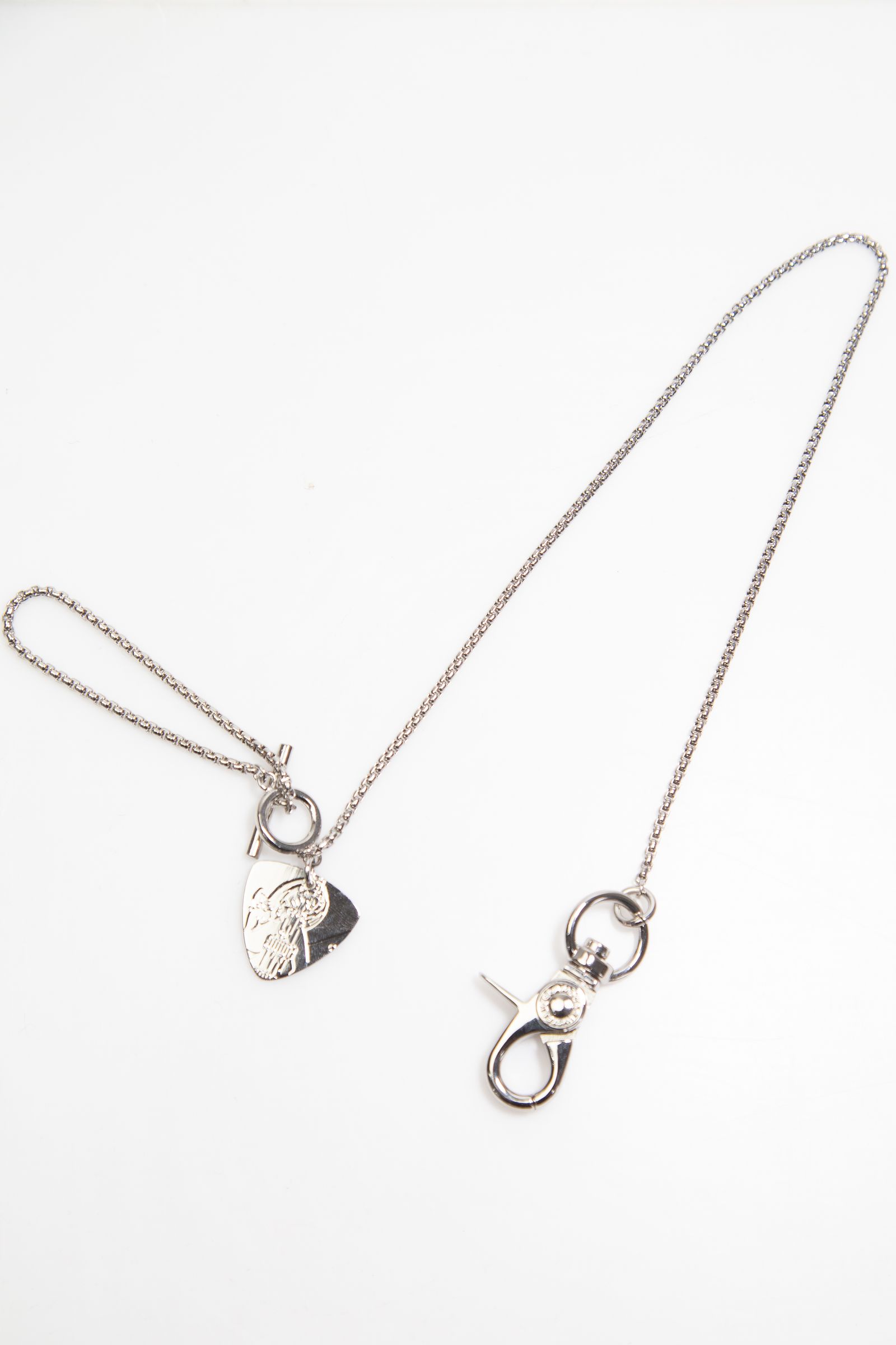 NEEDIS/T-BAR PICK スリムウォレットチェーン / シルバー
