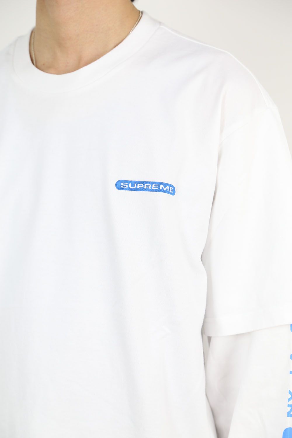 Supreme - SUPREME INC. PANELED L/S / ホワイト | Tempt