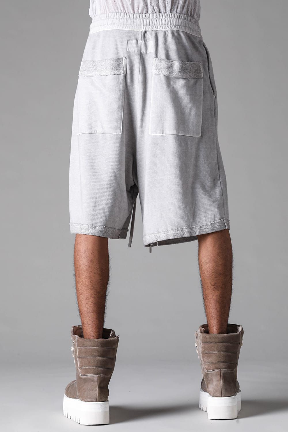 Sumi Dyed Wide Shorts